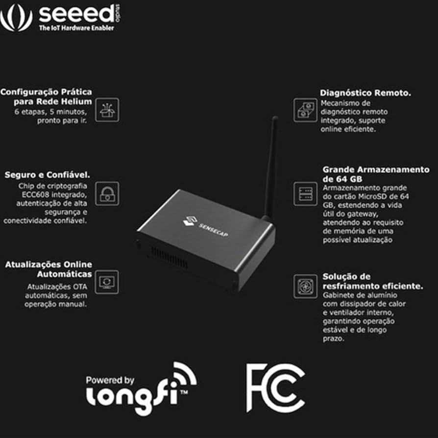 Amazon.com: SenseCAP M1 LoRaWAN Indoor Gateway Helium Crypto Miner