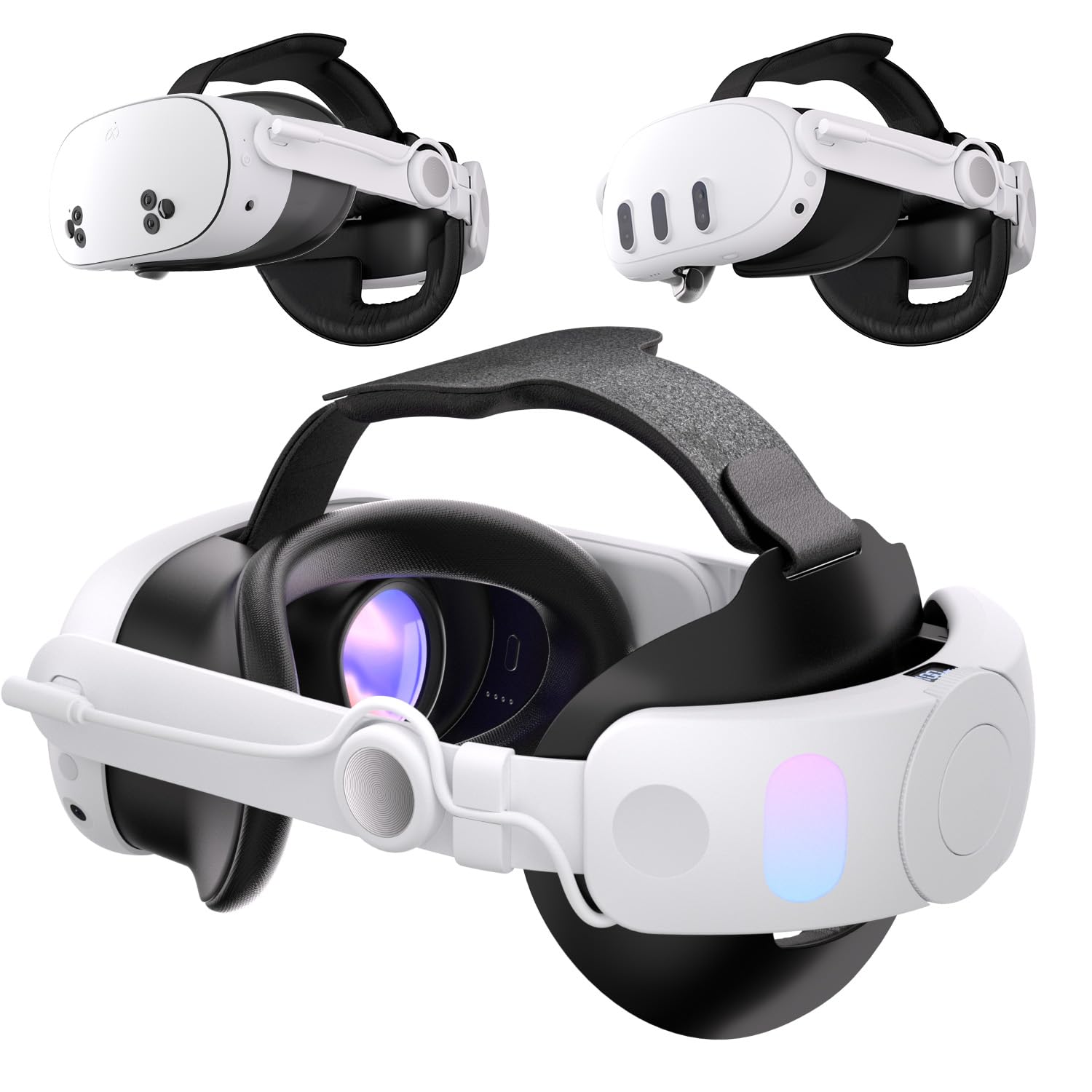 Amazon | [Iesooy] Quest 3/Quest 3S交換用ストラップ 充電機能付き 多