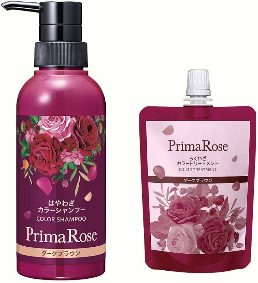Amazon | プリマローズ はやわざカラーシャンプー (ダークブラウン