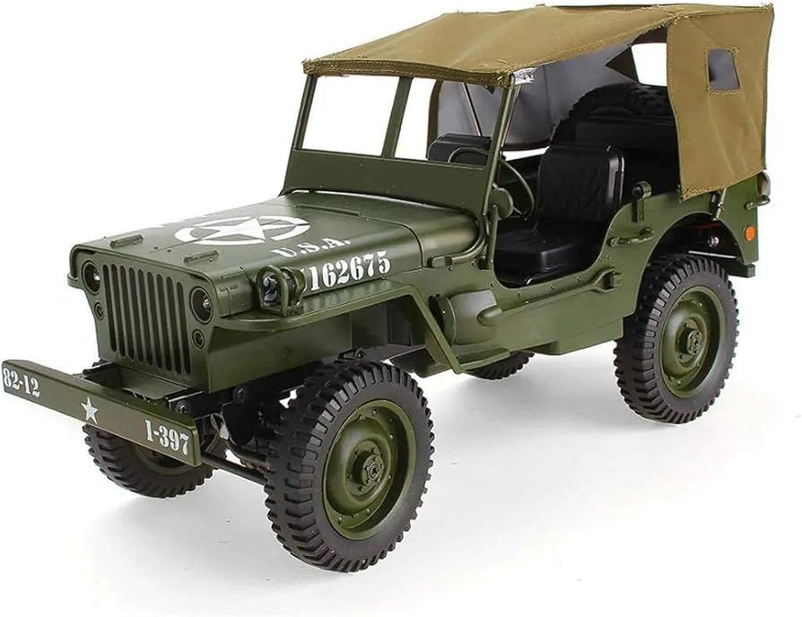 Amazon.co.jp: ラジコンカー 4WDオフロードRCカーでキャノピーLED