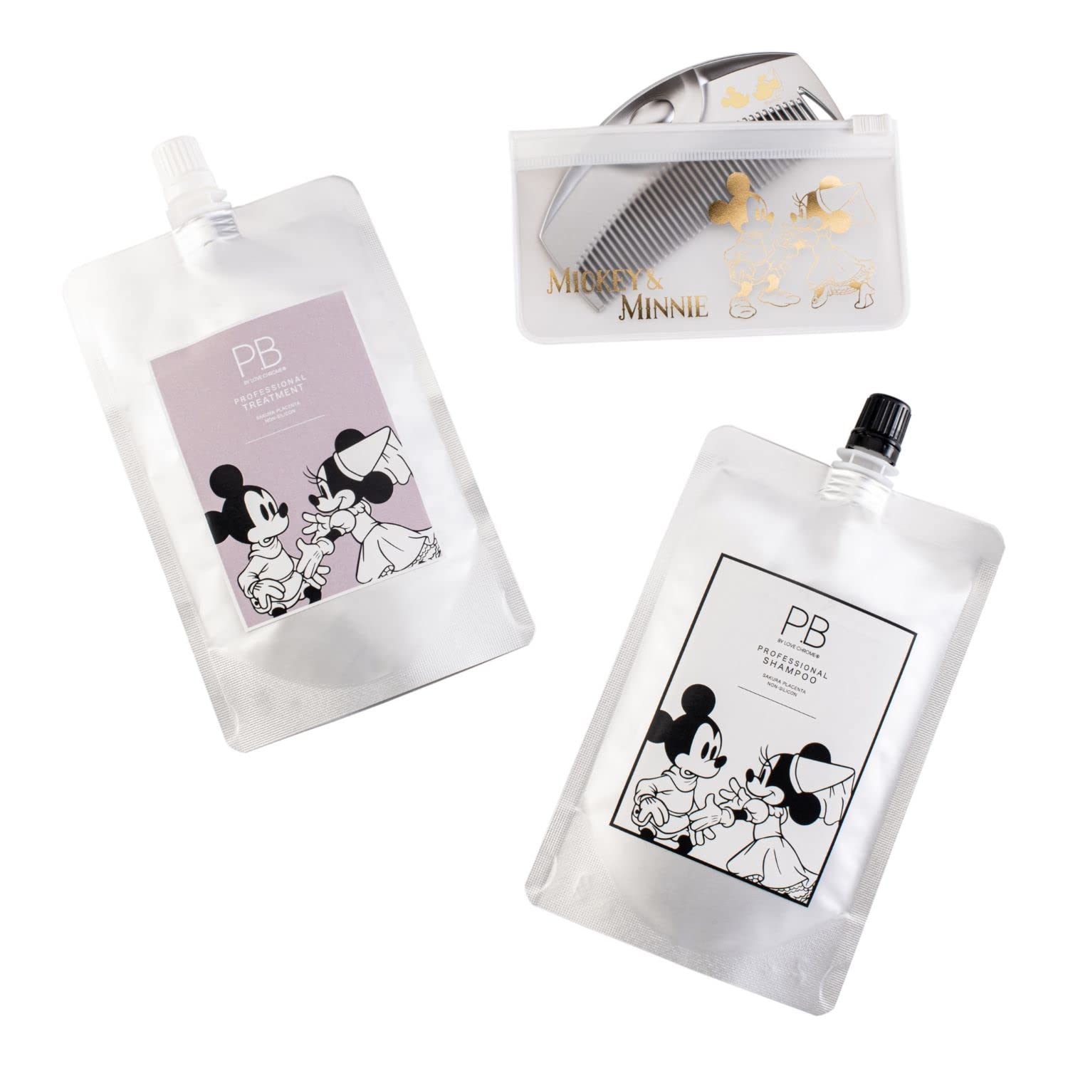 Amazon | ミッキー&ミニー ラブクロム インバスセット：インバス ツキ