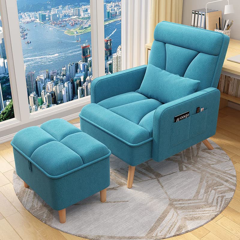 Amazon｜一人用 ソファー オットマン付きソファ 1人掛け ソファー