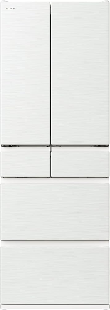 Amazon | 日立 冷蔵庫 幅65cm 540L フレンチドア R-HW54S W ピュア