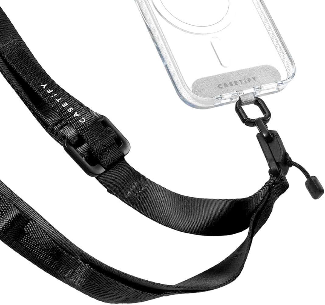Amazon.com: CASETiFY Fidlock Snap Cross-body Strap - Black : Cell