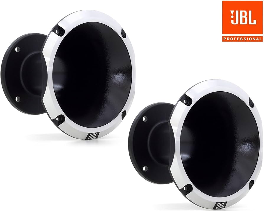 Amazon | 2個セット JBL アルミホーン 2インチ 黒 HL14-50 TRIO カー