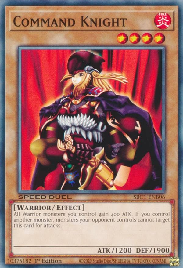 Amazon.co.jp: 遊戯王 SBC1-ENB06 コマンド・ナイト Command Knight
