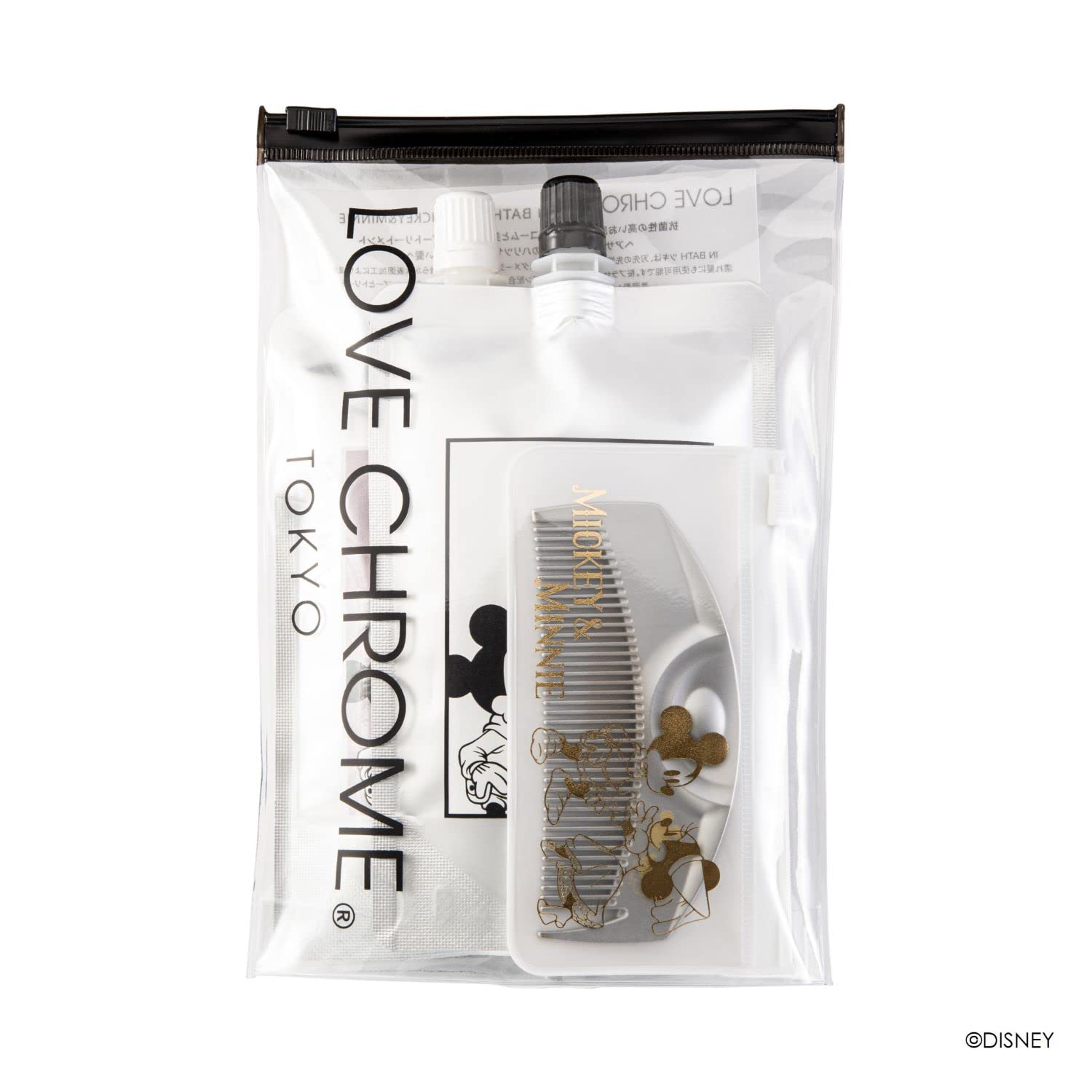 Amazon | ミッキー&ミニー ラブクロム インバスセット：インバス ツキ