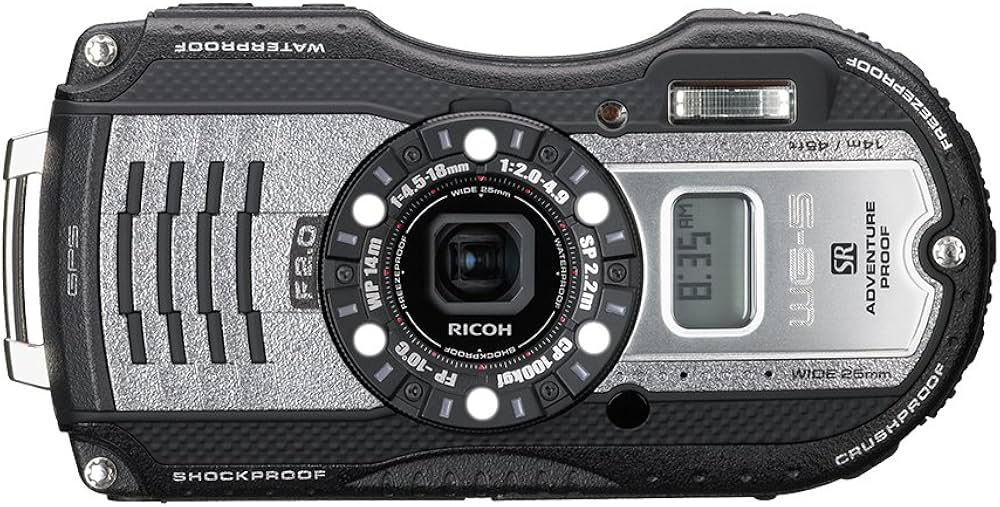 Amazon | RICOH 防水デジタルカメラ RICOH WG-5GPS ガンメタリック