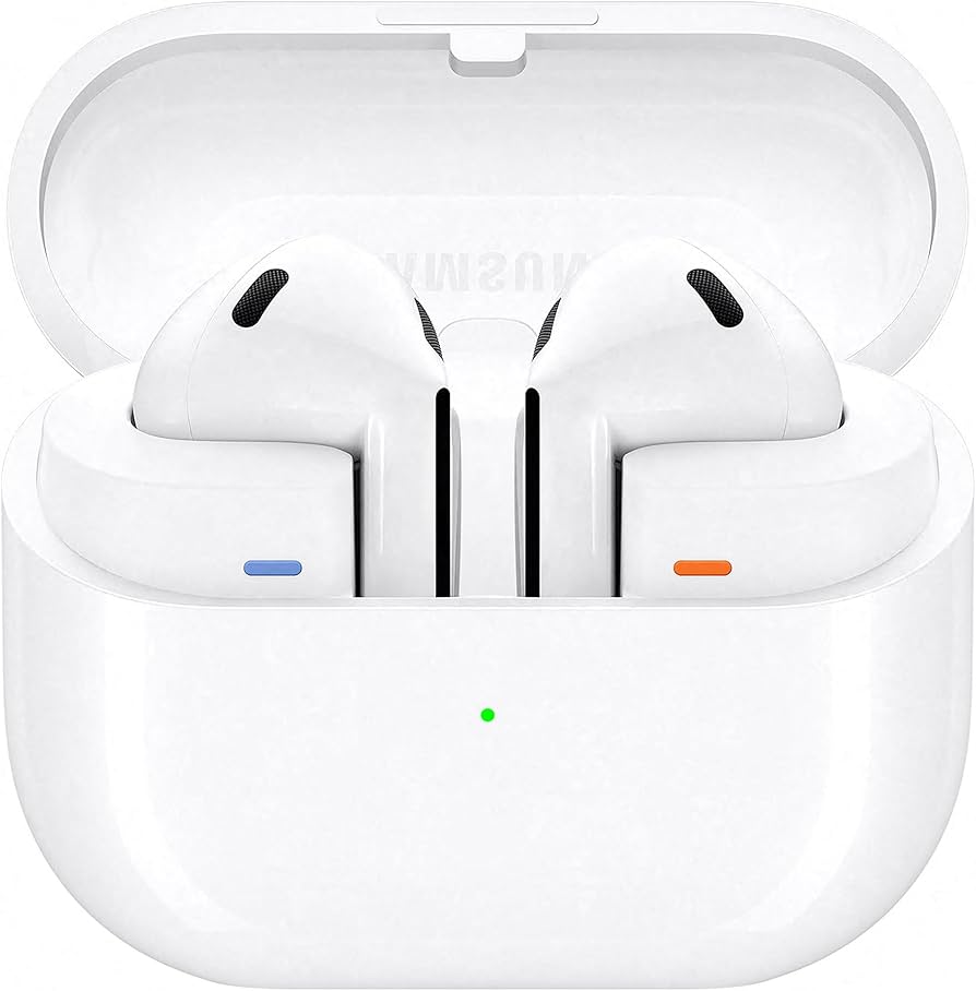 Samsung Galaxy Buds3 White with Galaxy AI, Wireless Earbuds, Noise