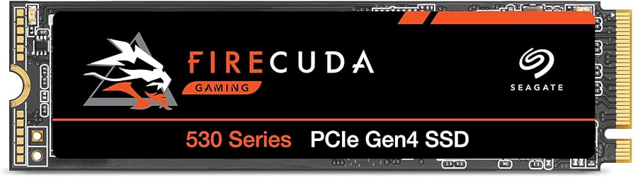 Amazon.com: Seagate FireCuda 530 1TB M.2 PCIe Gen4 NVMe SSD - 7300