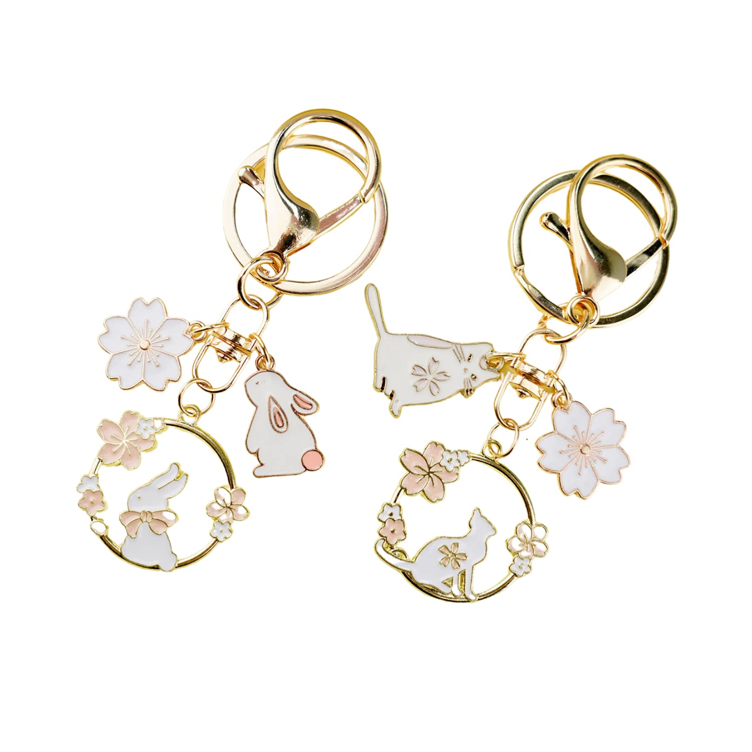 やまねこ断捨離中 Man お花キーホルダー他 やまねこ断捨離中 Man