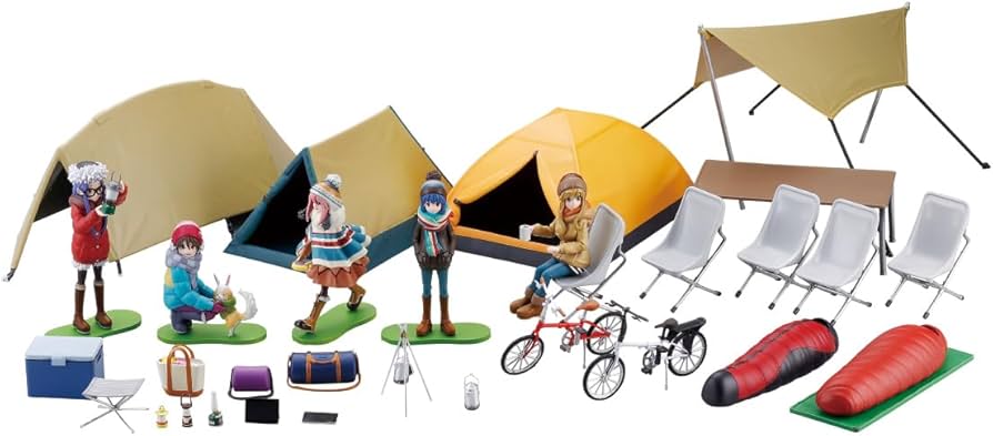 Amazon | 海洋堂 アートプラ ARTPLA ゆるキャン△ キャンプセット 1/24