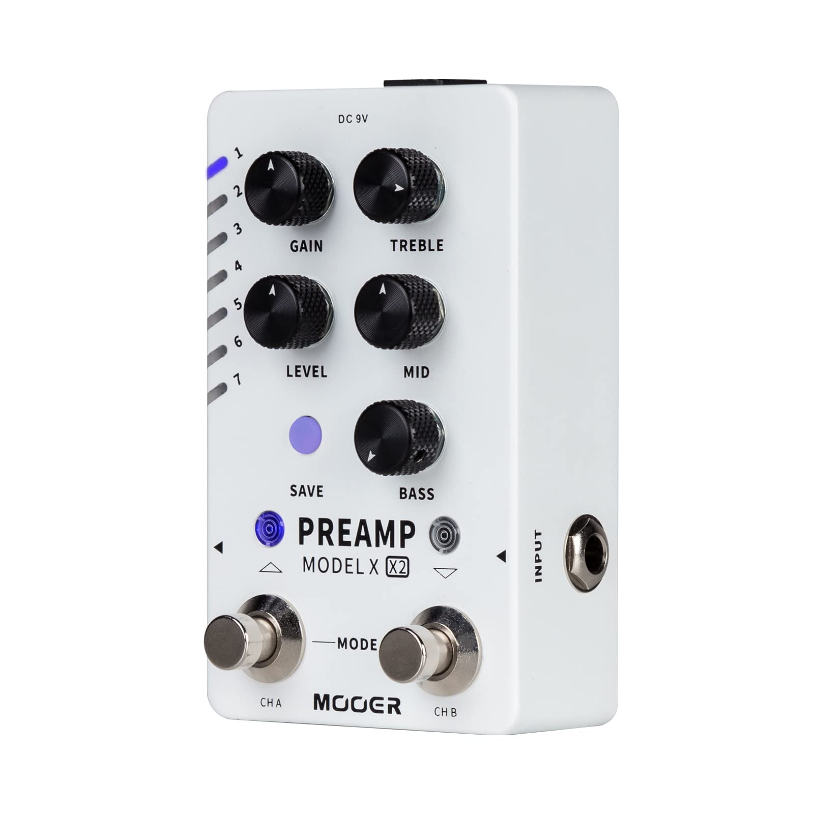 Amazon.com: MOOER Digital Preamp Pedal Guitar Effects Pedal with