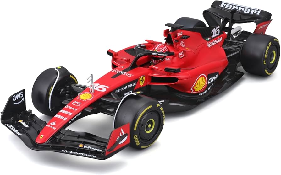 Amazon.com: May Cheong B18-16812L Bburago Formula 1 Ferrari SF-23
