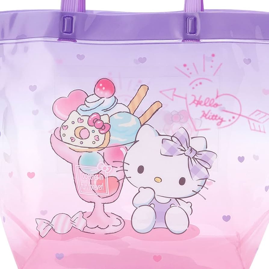 Amazon | サンリオ(SANRIO) ハローキティ プールバッグ(アイス) 276588
