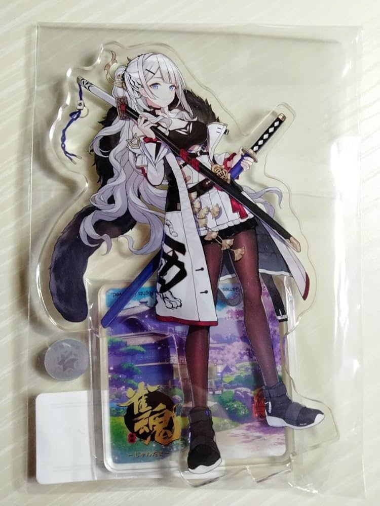 Amazon.co.jp: 雀魂 じゃんたま アクリルスタンド 西園寺一羽 : おもちゃ