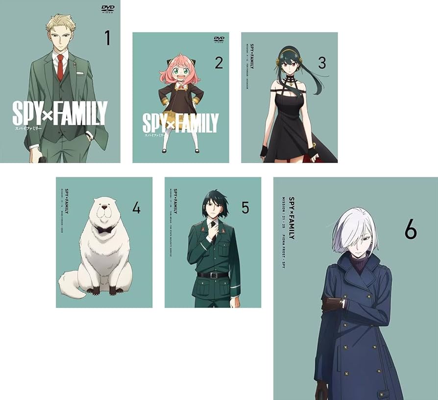 Amazon.co.jp: SPY×FAMILY スパイファミリー [レンタル落ち] 全6巻