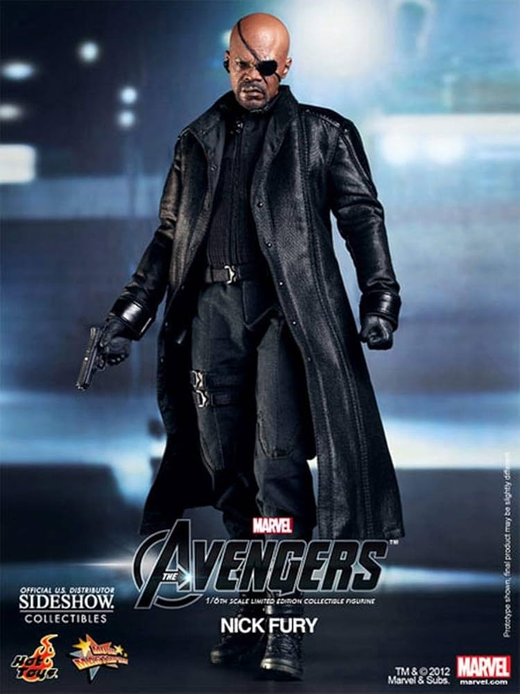 Amazon.com: Movie Masterpiece : Avengers Nick Fury [1/6 Scale