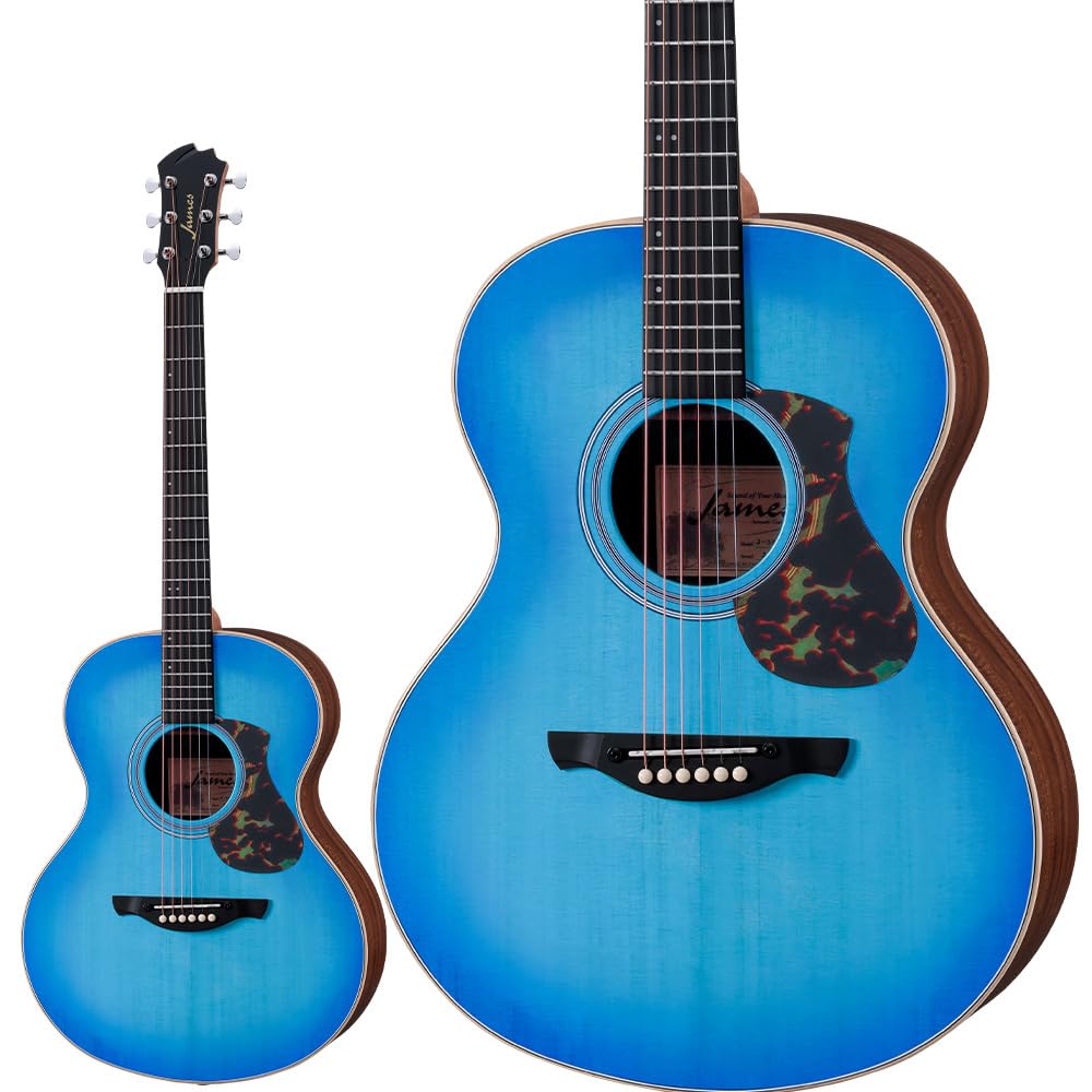 Amazon | James J-300AII アースブルー アコースティックギター トップ