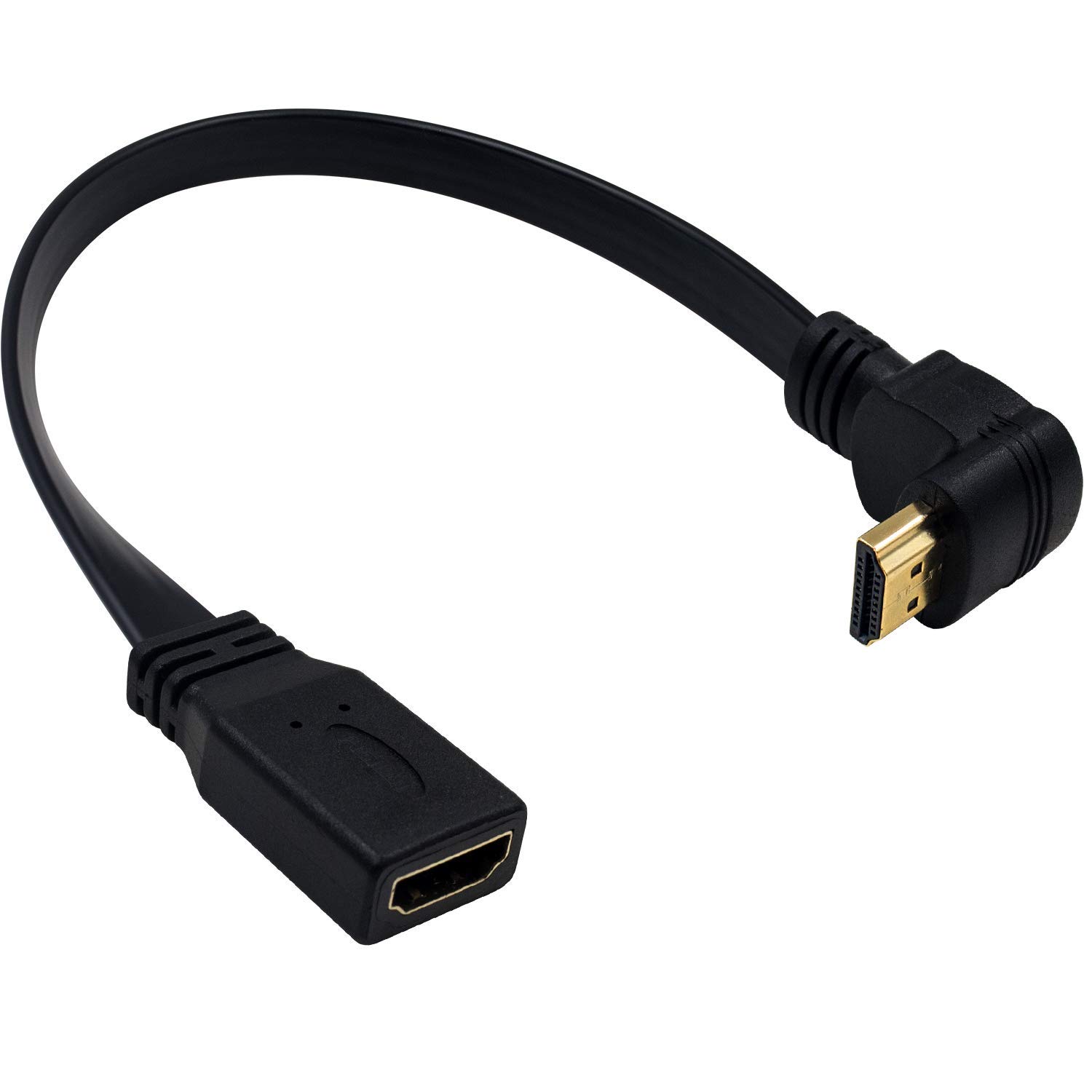 Amazon | 【Maxhood】 90度 HDMI 延長ケーブル ，30cm 4K HDMI L字