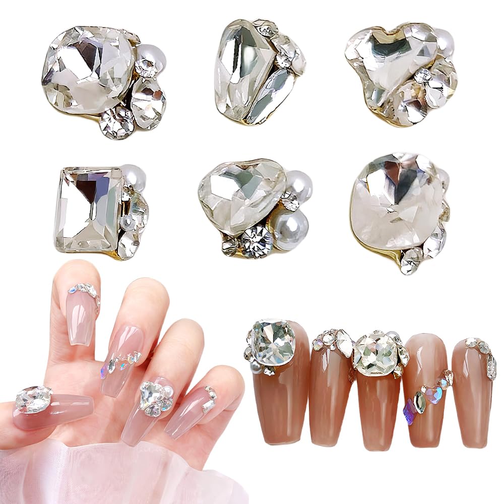 Amazon | Chisafly ネイルストーン 大粒 ネイルパーツ ストーン