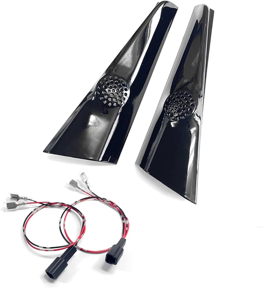 Amazon.co.jp: CGP 車用 ツイーターパネル ピアノブラック 専用