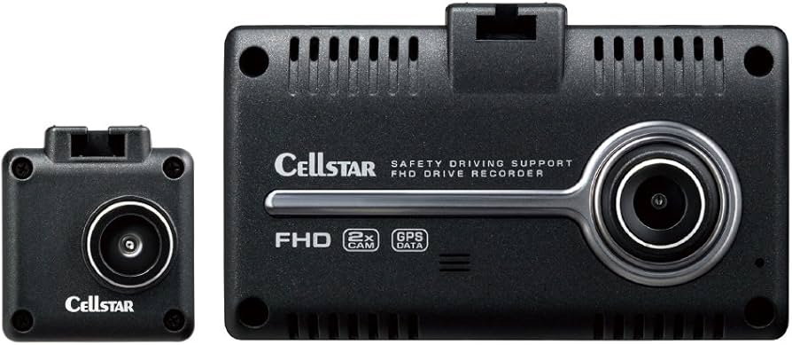 Amazon.co.jp: Cellstar Dash Cam Rear/Front 2 Cameras CSD-790FHG