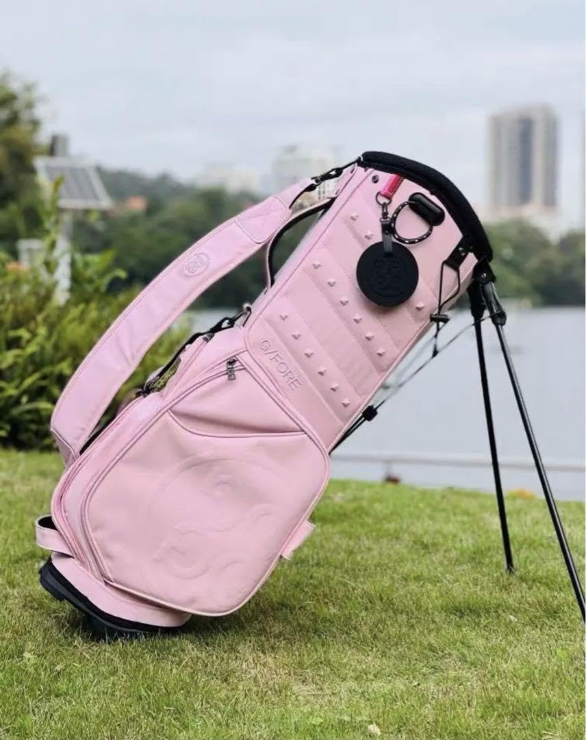 Amazon | ジーフォア レディース キャディバッグ ピンク G/FORE | ノー