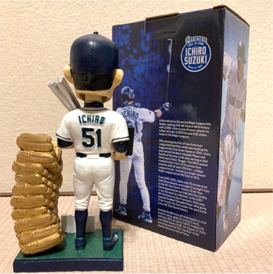 Amazon.co.jp: イチロー グッズ ボブルヘッド 人形 フィギュア