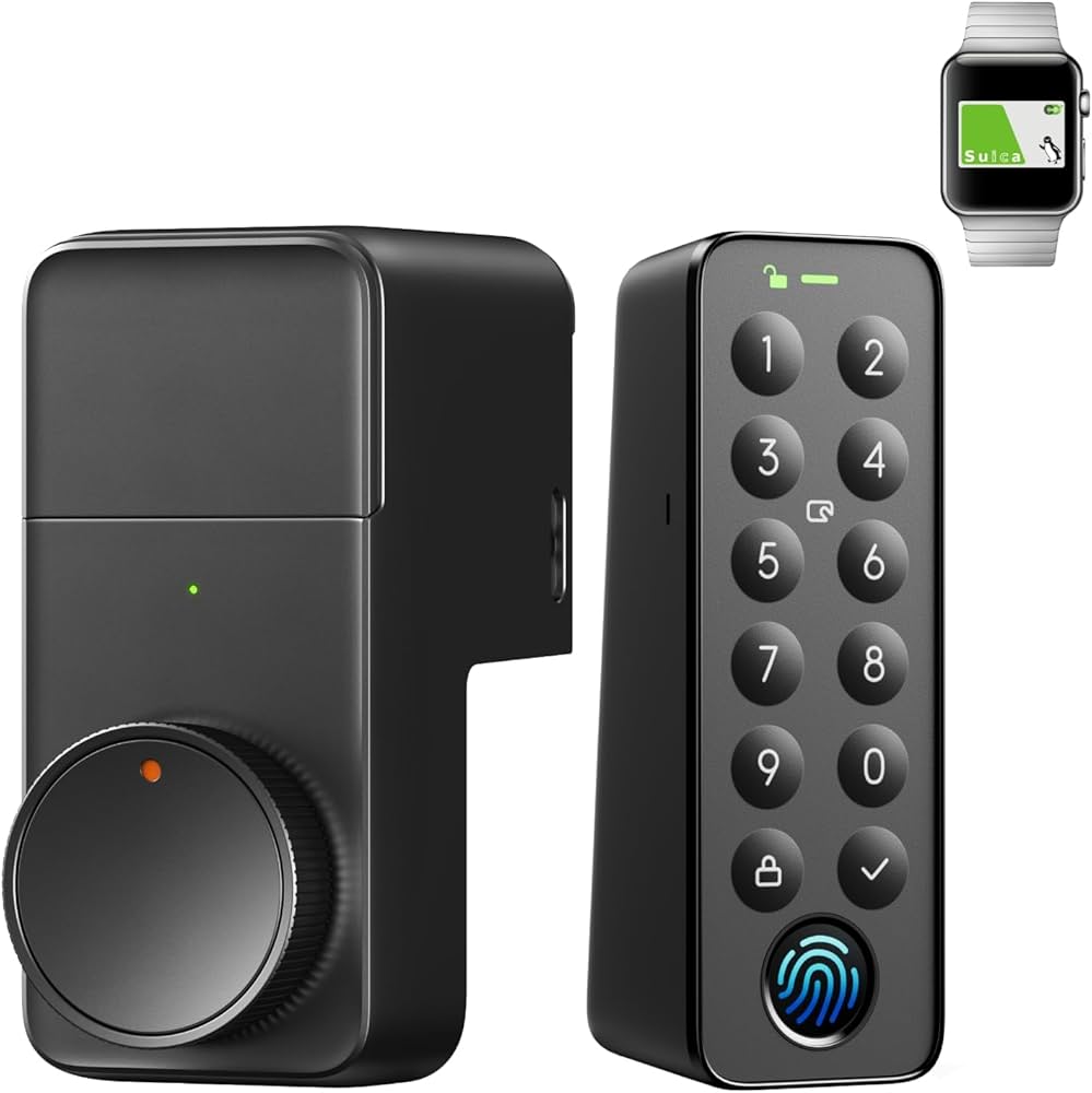 Amazon.co.jp: SwitchBot スマートロック プロ 指紋認証パッド 暗証