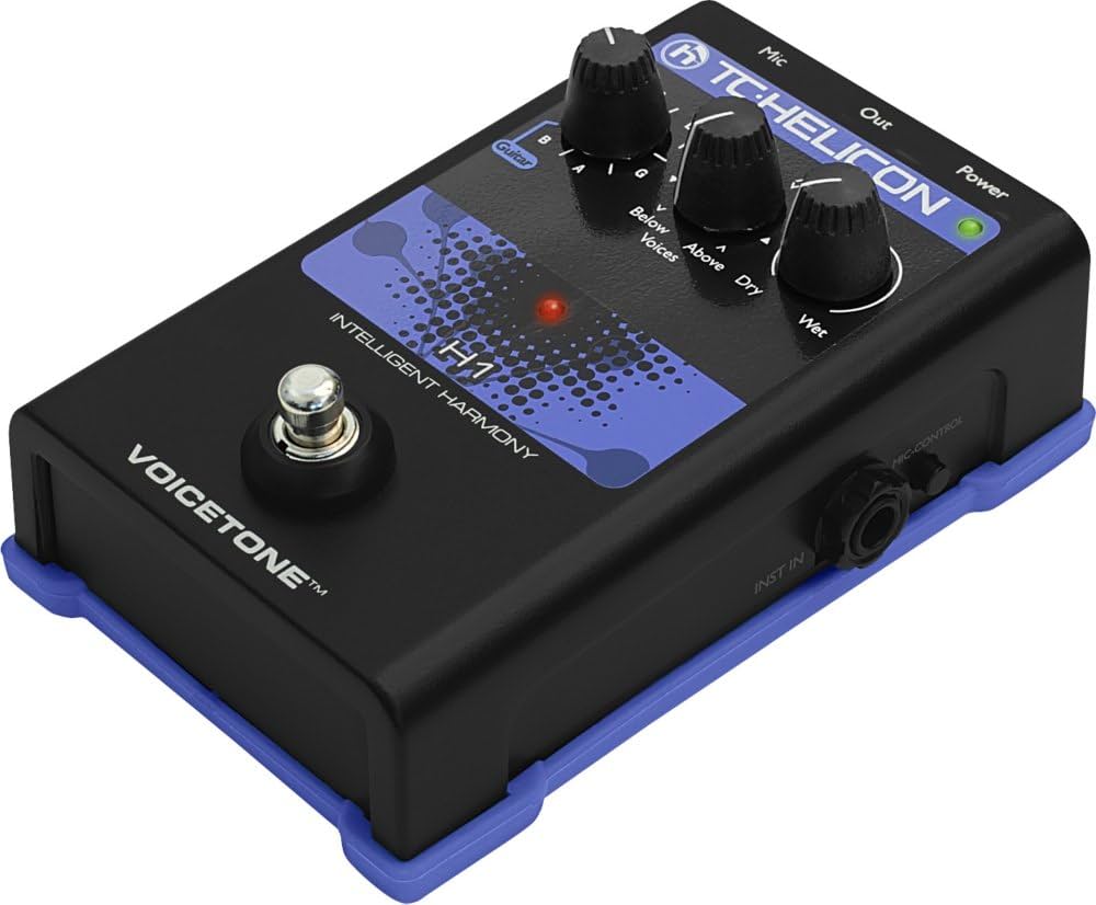 TC Helicon 996012005 VoiceTone H1 Vocal Effects Processor : Amazon