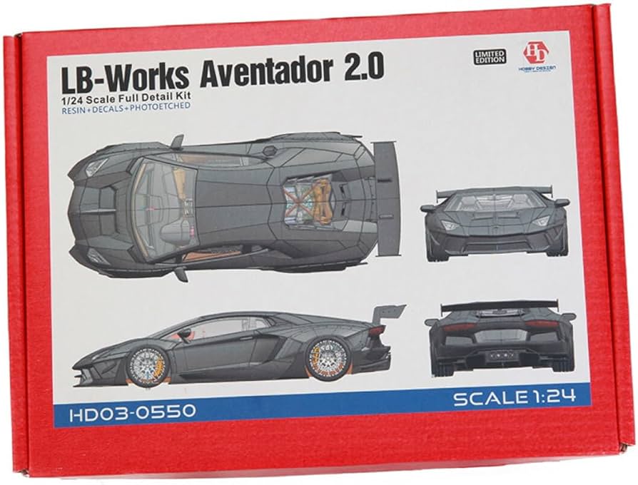 Amazon | ホビーデザイン 1/24 レジンキット LB ワークス アヴェン