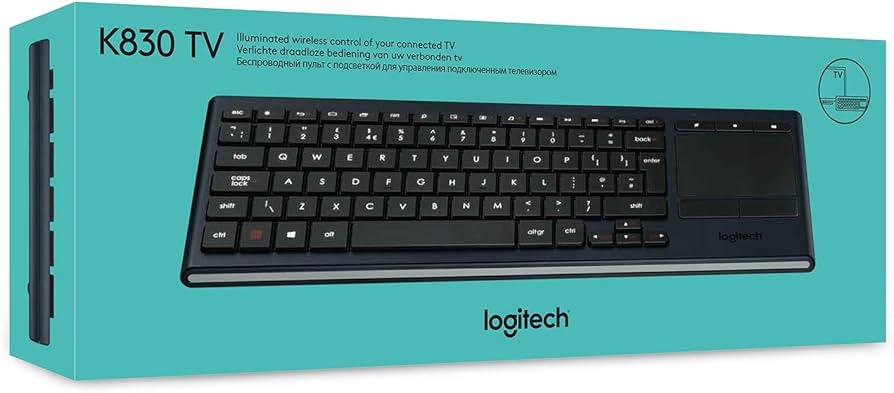 Amazon.co.jp: Logitech Illuminated Living-Room K830 - Keyboard