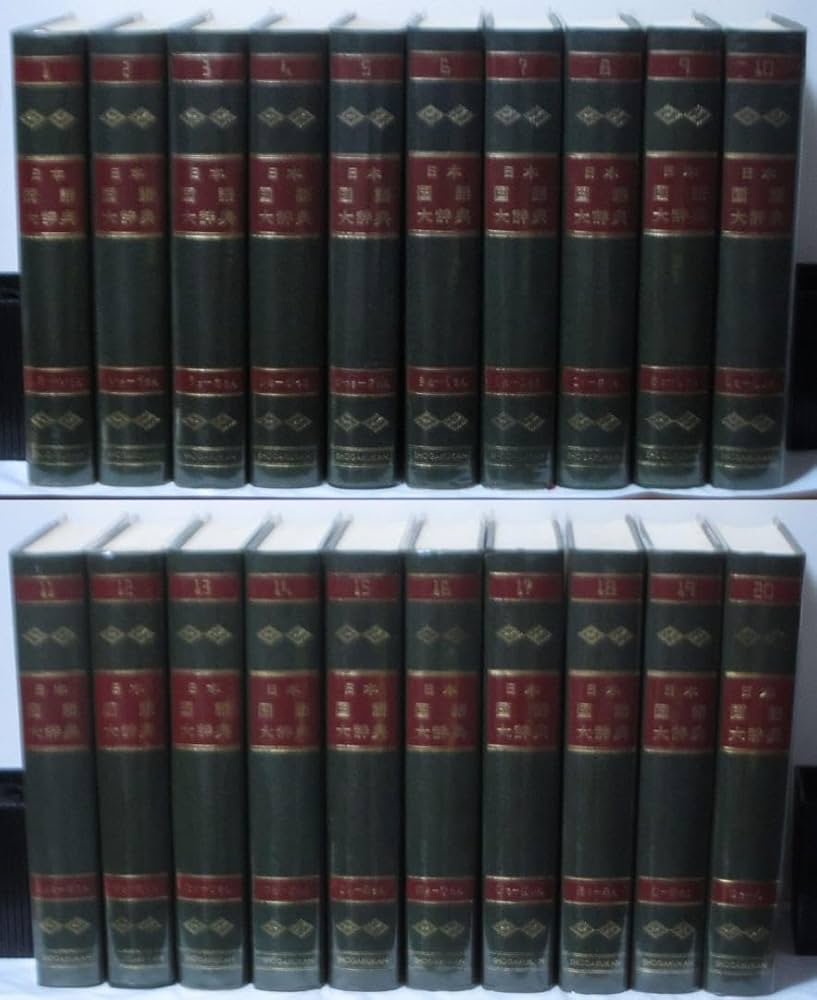 Amazon.co.jp: 小学館 日本国語大辞典 全20巻＋別冊（月報付属）を3