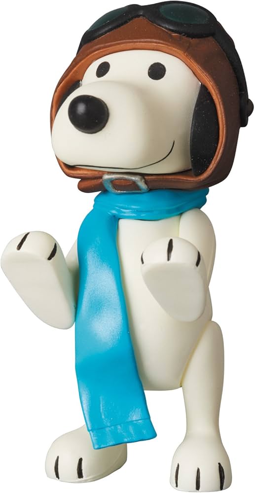 Amazon.com: Medicom Peanuts: Vintage Snoopy Pilot Version Ultra