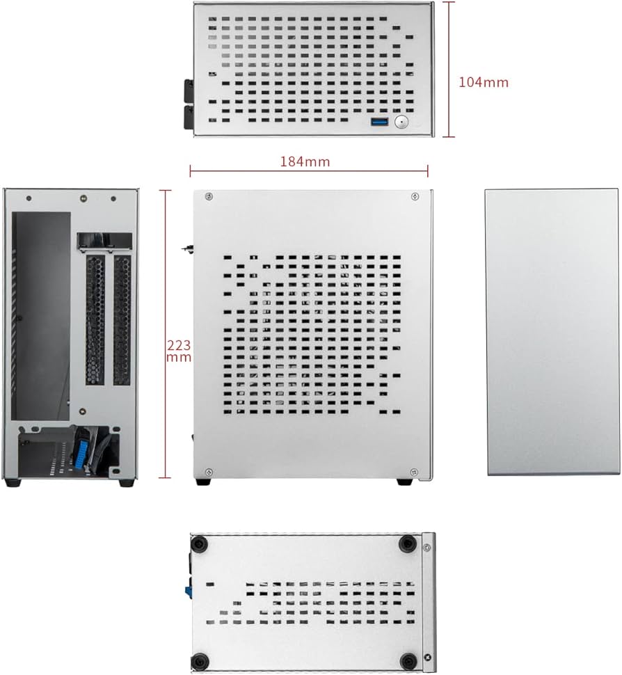 アルミケース ミニPC アルミケース ミニPC アルミケース ミニPC IQUNIX