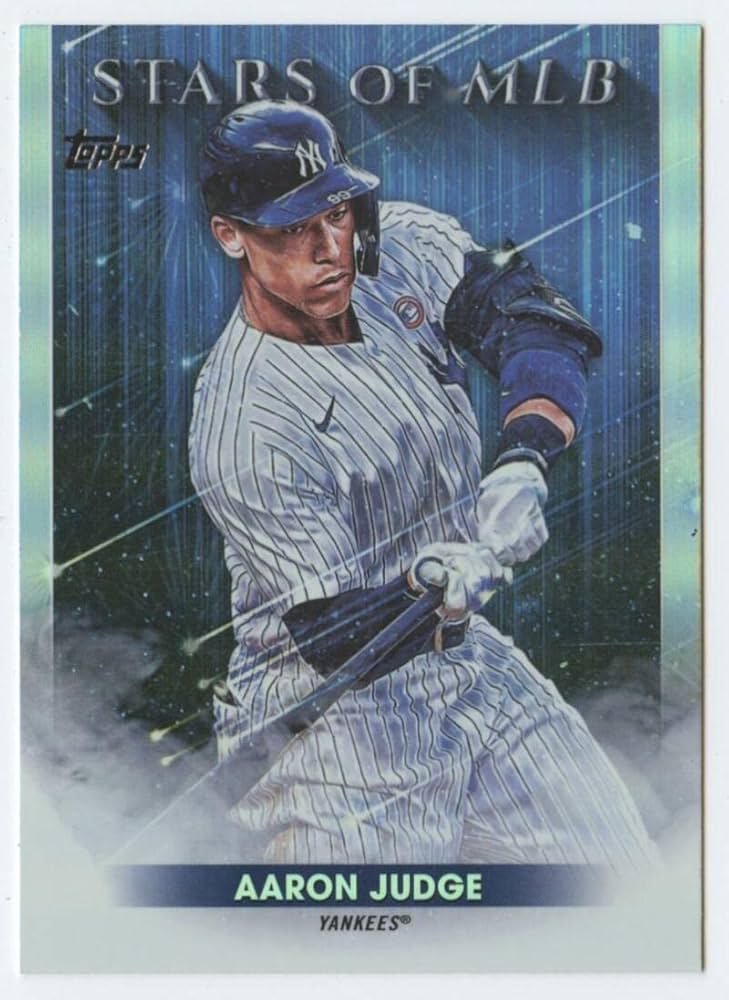 Amazon.com: 2022 Topps Stars of MLB #SMLB-14 Aaron Judge New York