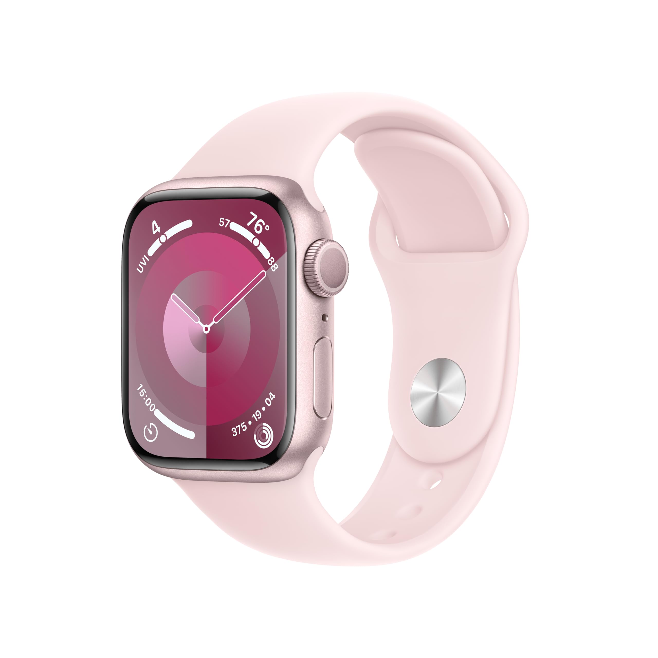 Amazon.com: Apple Watch Series 9 [GPS 41mm] Pink Aluminum Case