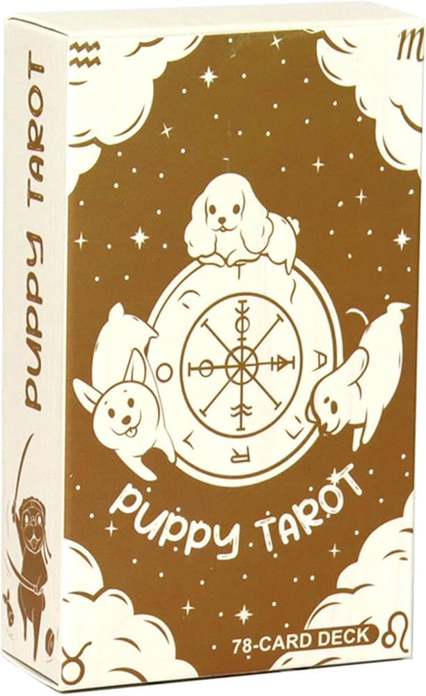 Amazon.co.jp: 子犬のタロットデッキ 78 カードゲームタロットデッキ