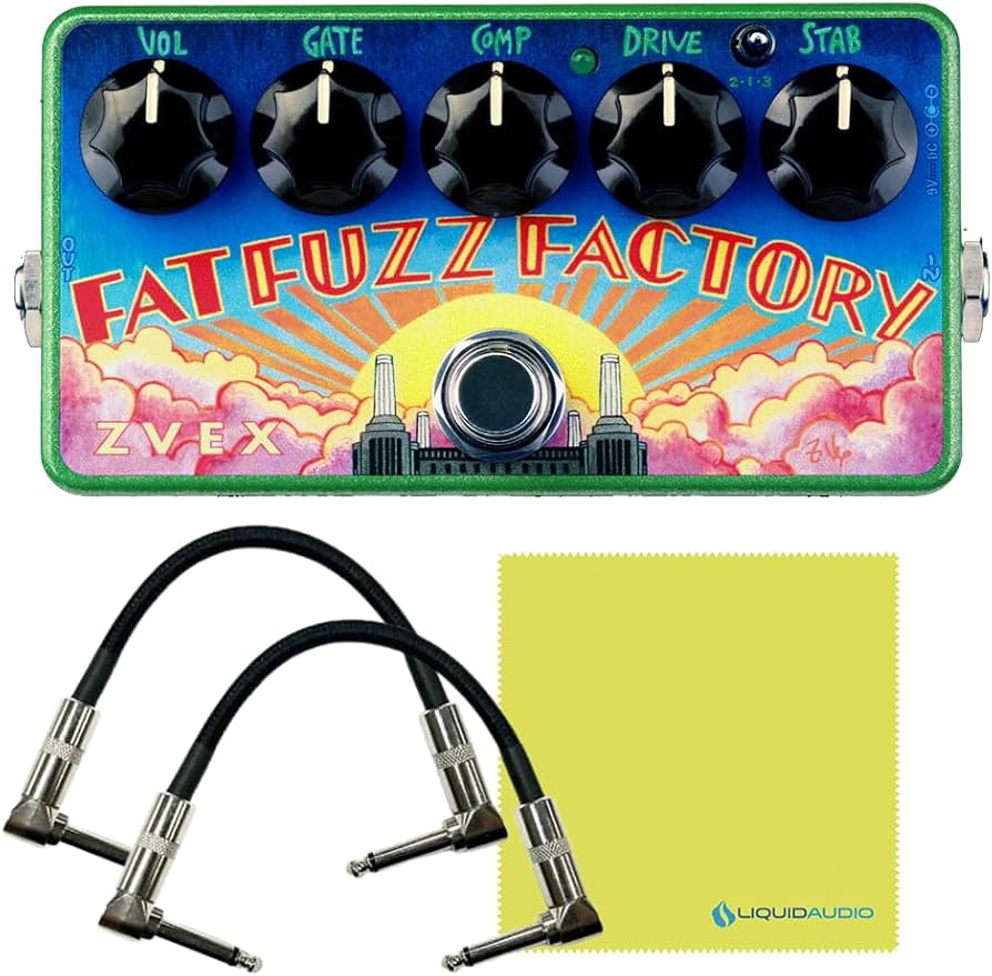 Amazon.com: ZVEX Fat Fuzz Factory Vexter VFFF Effect Pedal Bundle