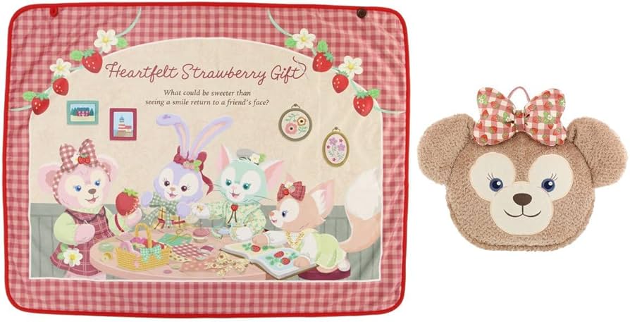 Amazon｜ブランケット ダッフィー＆フレンズのハートフェルト