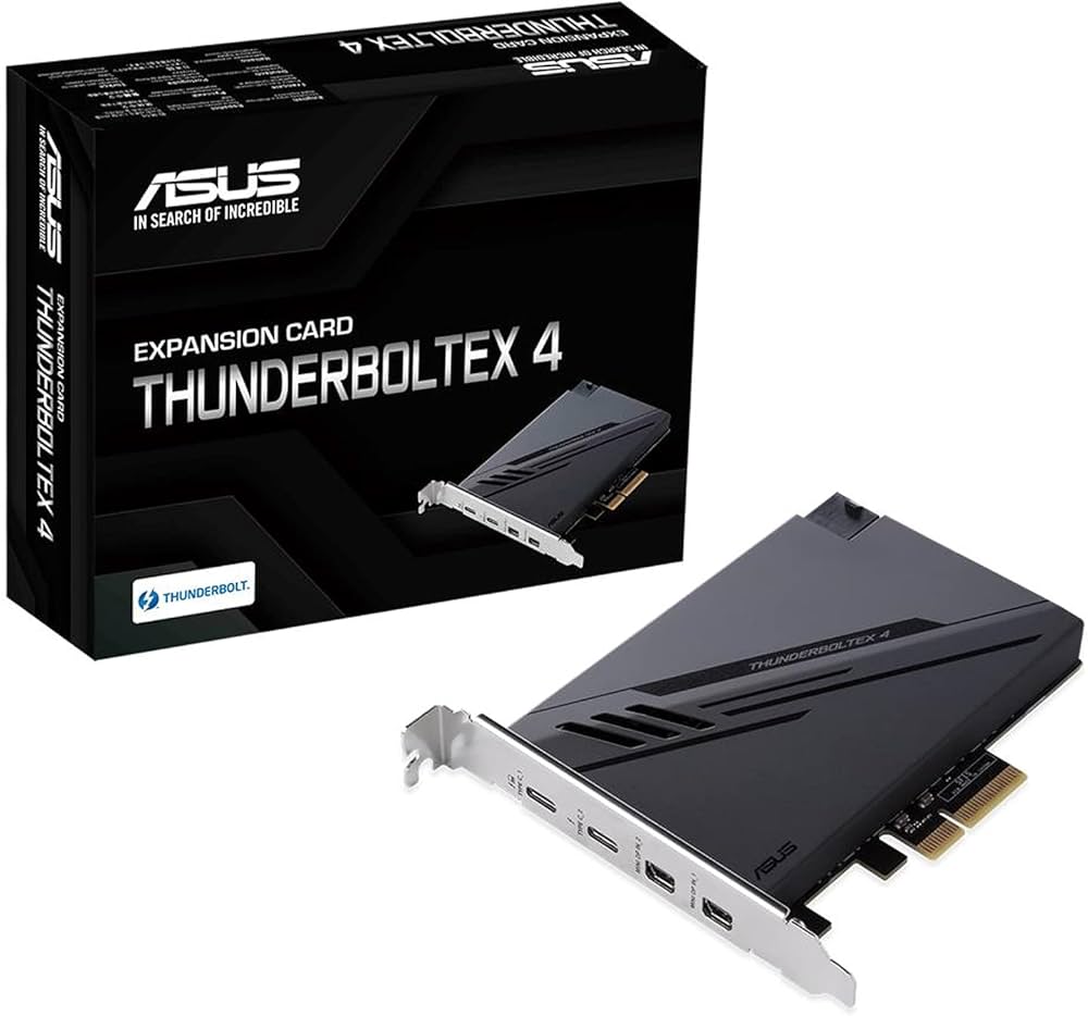 Amazon | ASUSTek 拡張カード ThunderboltEX 4 デュアルThunderbolt 4