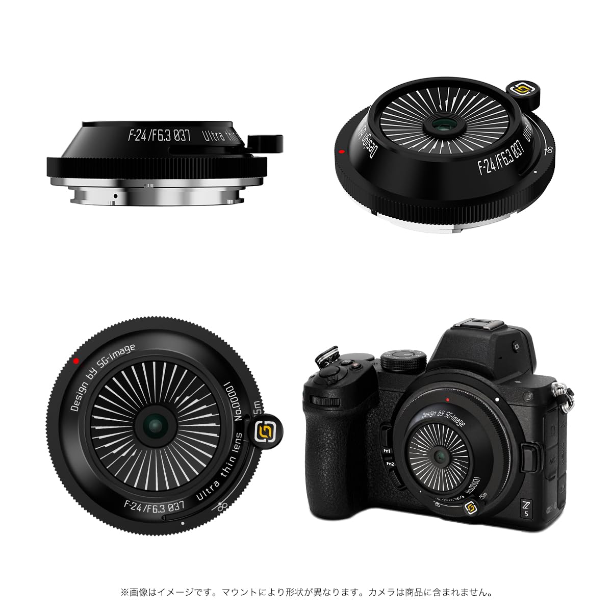 Amazon.co.jp: SG-image 24mm F6.3 フルサイズ対応 Zマウント 単焦点