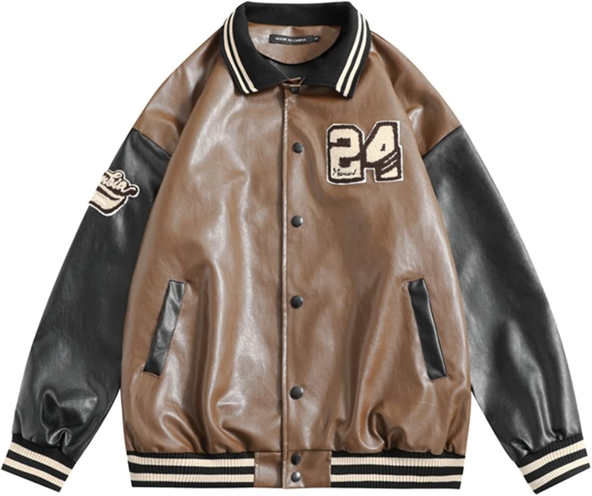 Amazon | [GUREITOJP] 革ジャン メンズ スタジャン レディース レザー