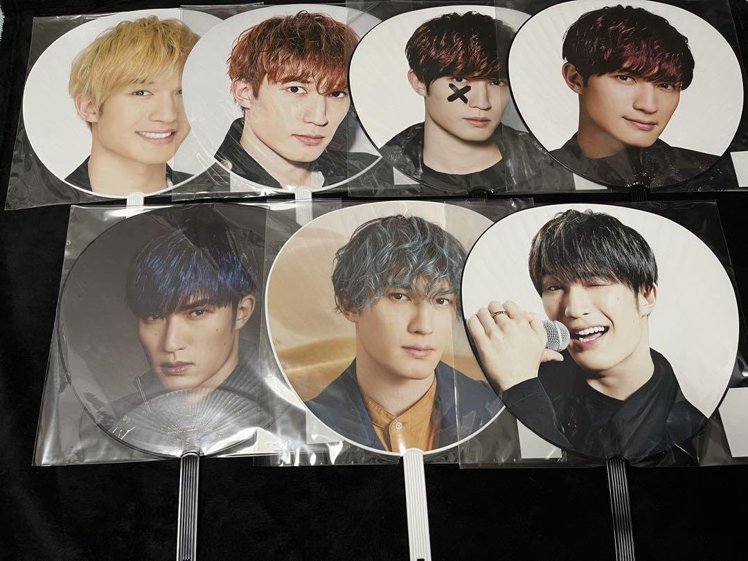 Amazon.co.jp: sixtones ジェシー うちわ 7枚セット : ホーム＆キッチン