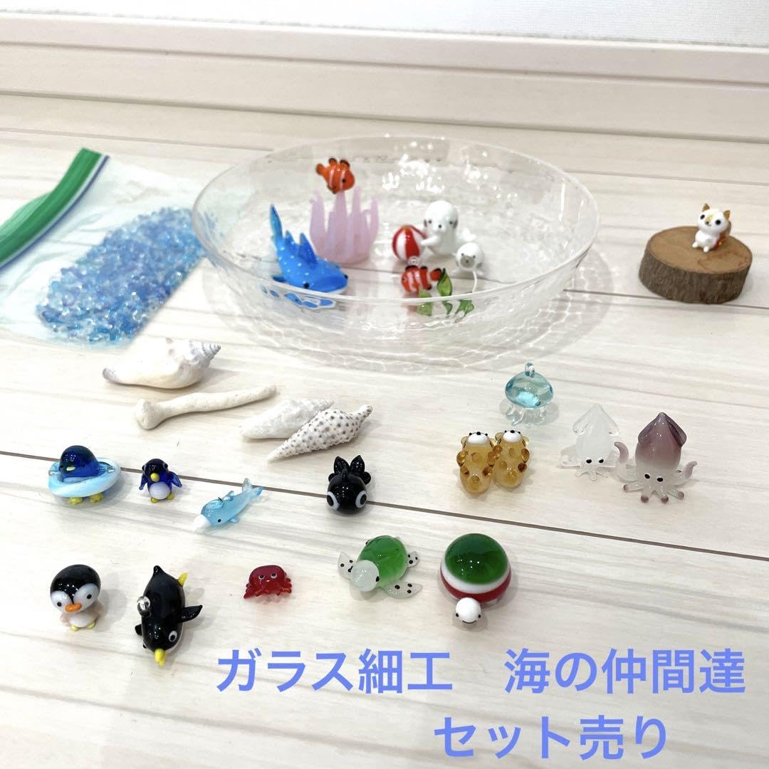 ミント 三段飾り雛セット ガラス細工 ミニチュア ミント様専用 三