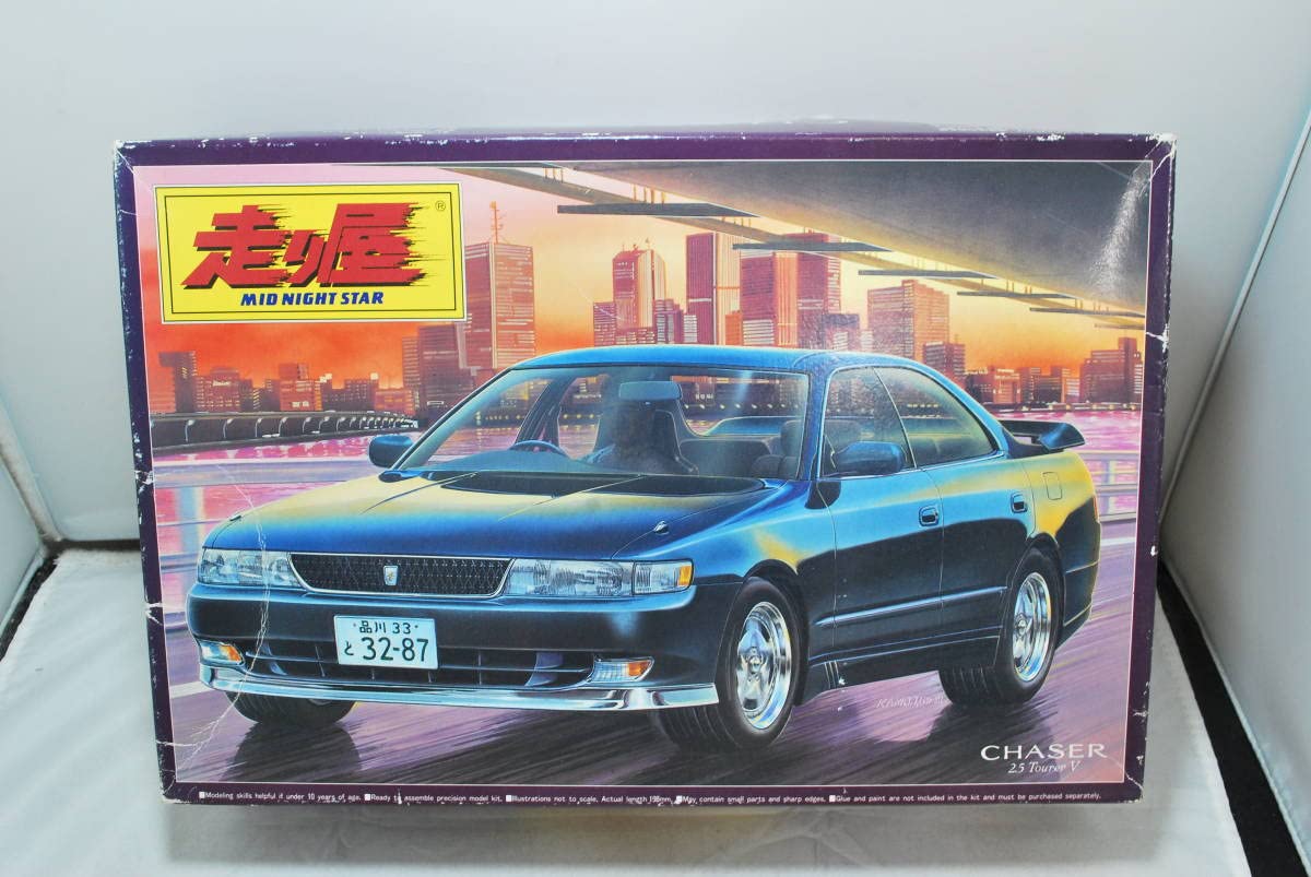Amazon | アオシマ 1/24 トヨタ チェイサー JZX90 ツアラーV 走り屋