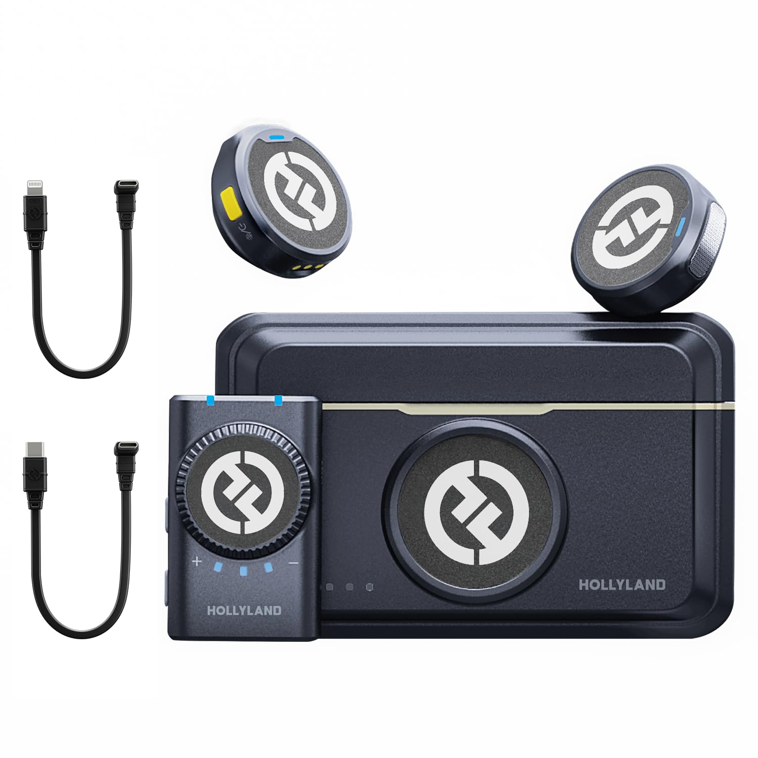 Amazon.co.jp: Hollyland Lark M2 camera-ワイヤレスマイク-ピンマイク