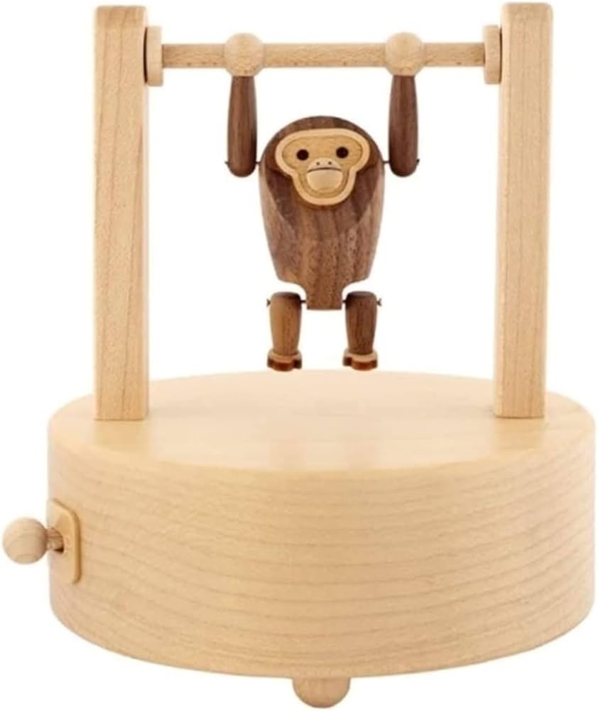 Amazon.com: DHAEY Music Box Sporty Monkey Music Box Creative