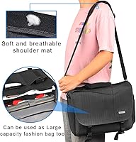 Amazon | CADeN カメラバッグケース ショルダー メッセンジャー 写真